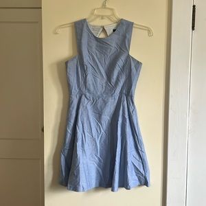 Zara Light Blue Mini Dress